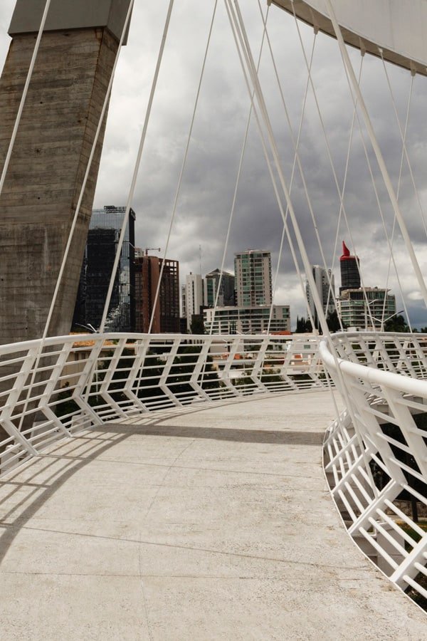 Downtown Building Bridge